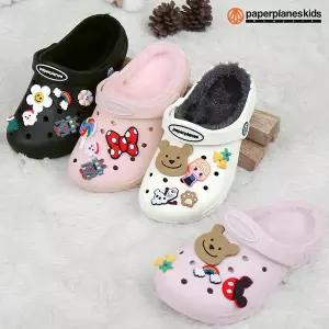 [보리보리/페이퍼플레인키즈]방한.털 유아동 겨울 만능 털.파츠 슬리퍼_WINTER_2