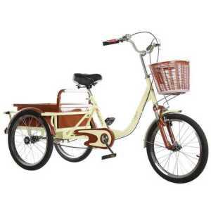 성인세발자전거 자전거 노인 세발 마실 어른 바구니