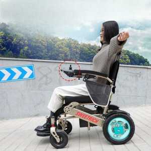 전동휠체어 어르신전동차 실버 경량 접이식 40km 주행