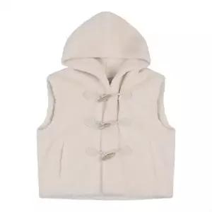 [비밀상점][코데즈컴바인] 토글단추 후드 퍼베스트 (CJD-FR503WA)