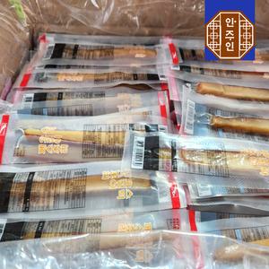 안주인몰 오스틱 페스츄리 오징어 스틱 10g 100개,1kg 개별포장 바베큐 조미 진공