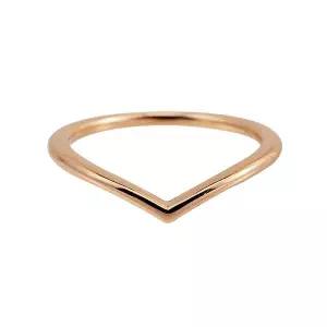 판도라 샤이닝 위시본 로즈반지 186314