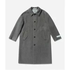 [티아이포맨][T.I FORMEN] TUNED 캐시미어 블렌드 트윌 조직 핸드메이드 발마칸 코트 익스텐드_M238MCT714M