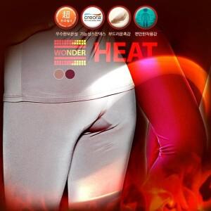 [하프클럽/크리비아]초극세사 여성 기모내의 하의(9부) clg4943p