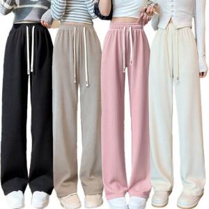 기모팬츠 코듀로이 체형커버 슬림핏 와이드 밴딩 겨울바지 융털 트레이닝