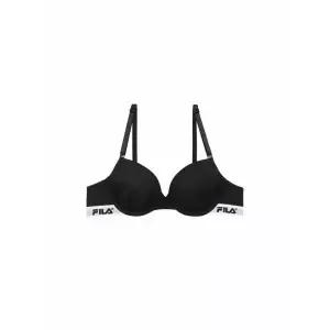 [휠라]리니어로고 밴드 와이어 브라  FI4BAF2141F BLK _P356674944