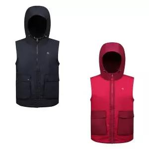 [웨스트우드]여성 간절기 주머니 포인트 바람막이 베스트 WO3WCVT602_JK