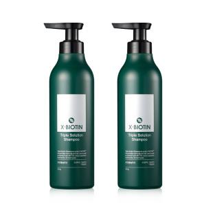TS 엑스비오틴 트리플 솔루션샴푸 X2개 탈모샴푸 두피 모발관리