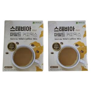 네이처드림 제로슈가 스테비아 마일드 커피믹스 9.5g 100개입 2개