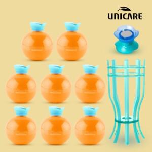 유니케어 변기세정제 변기세정볼 8볼 세트 J