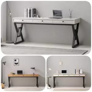 철재 미드센츄리책상 거실공부테이블 1600