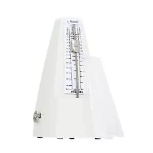 수동 태엽 메트로놈화이트 피아노박자기 메트로눔 수동메트로놈 기계식메트로놈