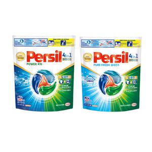 퍼실 디스크 캡슐 실내건조, 26입, 1개 + 파워, 26입, 1개 