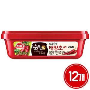 사조 해표 순창궁 태양초 골드 고추장 170g x 12개 / 장류
