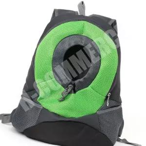 애견 캥거루 앞가방 29x42cm 그린 애견앞포대기