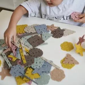 [리틀숑]따조블럭 252p 도형블럭 어린이집교구