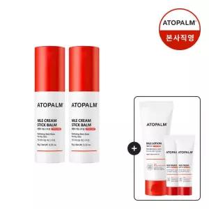 [아토팜] MLE크림 스틱밤 10gX2 (증정)MLE크림 8ml*2+MLE로션 60ml 1/12~18