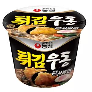 농심 튀김우동 110g 큰컵 16개