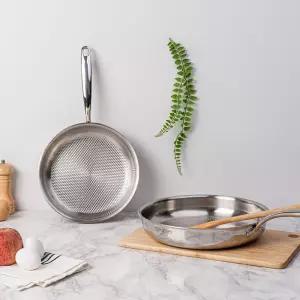 도아리빙 프리미엄 5중 스텐 프라이팬 304 스테인레스 24cm/28cm