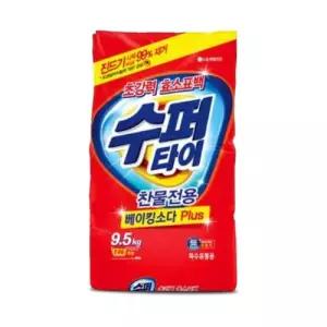수퍼타이 베이킹소다 플러스 9.5kg 세탁세제 가루세제 빨래