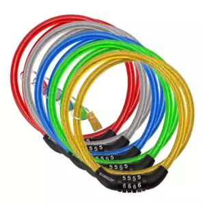 자커 자전거 열쇠 NO75 (색상랜덤)/번호/자물쇠/키/오토바이/체인/킥보드/잠금/좌물쇠/전기/가방/와이어