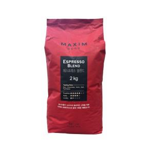 맥심 원두커피 에스프레소 블렌드 2kg 1개