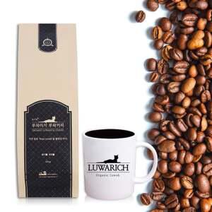 1+1 인도네시아 오가닉 발효원두 루왁커피 홀빈 200g