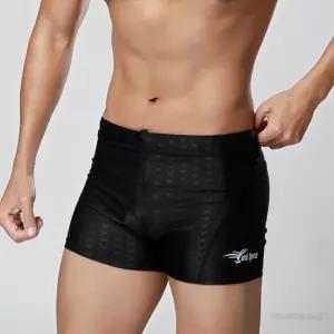 남자 3부 실내수영복 XL 블랙 강습용 사각 일반용