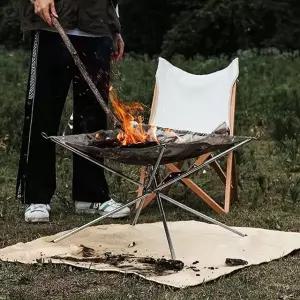 캠핑 방염포 56x80cm 깔판 담요 내열 불에타지않는 (WFHH3B6)