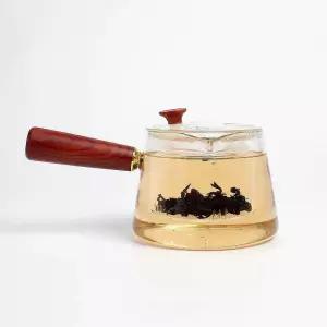 내열유리 거름망 차포트 450ml 유리티포트