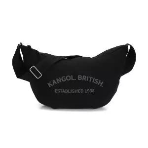 [롯데백화점]캉골 바이오 캔버스 라운드 크로스백 3358 블랙 (KRFBCB33580)