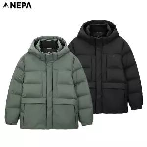 [네파][텍가 459.000원](7K72029) 남성 에어써밋 미들헤비 구스패딩 구스다운
