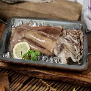 [로지프로] 쫄깃한 손질 통오징어 2미 320G 국산통오징어 손질한통오징어 생오징어