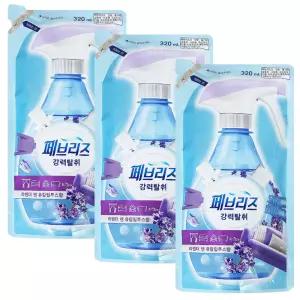 페브리즈 섬유탈취제 라벤더유칼립투스향 리필 320ml 3개