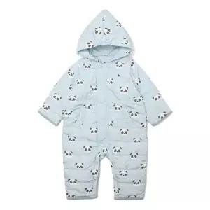 [블루독베이비] 판다 퀼팅 우주복 (44A13-603-02)