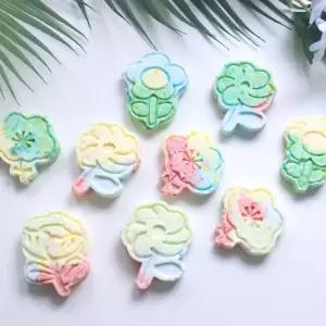 마타바 플라워 버블 스탬프 입욕제 만들기 KIT diy 키트(약 20개 작업)+쿠키틀 4종