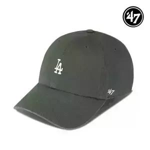 47브랜드 LA 다저스 스몰 로고 MLB 엠엘비 볼캡 야구 모자 모스 B-BSRNR12GWS-MSA
