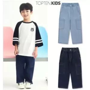 [탑텐키즈](타임스퀘어점패션관)데님 팬츠5종 19900기획전!! [25SS MKF1DP1211,MKF1DP1212,MKF1DP2211,M...