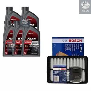 쏘울 부스터(SK3) 1.6 가솔린 터보 킥스 PAO1 0W30(5L) 엔진오일+필터 세트 11822655