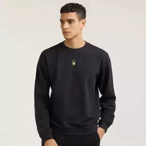 [롯데백화점]스파이더 공용 라이프 스타일 그래픽 기모 맨투맨 티셔츠 SPHWCNRL305UBLK