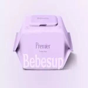 베베숲 물티슈 프리미어 캡형 70매x5팩 두툼한 유아용 아기 물티슈