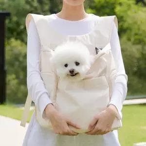 뭉연구소 강아지 이동가방 산책 앞가방 백팩 2colors