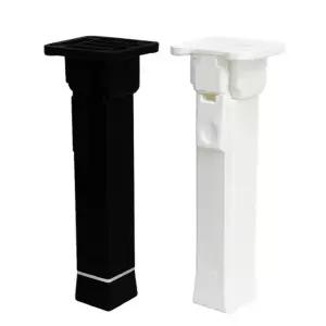 4단 높이조절 접이식 가구다리 발통 거실장 서랍장 테이블 상다리 책상 교자상다리 부속