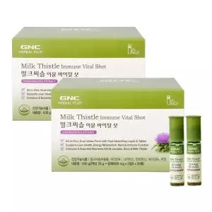 [롯데백화점]GNC [GNC] 밀크씨슬 이뮨 바이탈 샷 [액상20g+정제(500mg*2)]x30병x2개