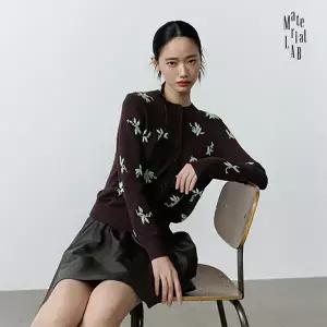 [Handmade] 머티리얼랩 25FW 빼를리(Perlee) 캐시미어 울 가디건