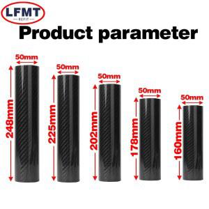 탄소 섬유 프론트 포크 가드 랩 커버 KTM SHERCO 베타 가와사키 스즈키 혼다 야마하 모토크로스 다목적 부품 160mm 270mm DS-DH DS-C0