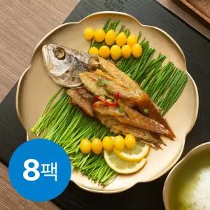 TV홈쇼핑 해촉 자연산 민어조기로 만든 영광보리굴비 8팩