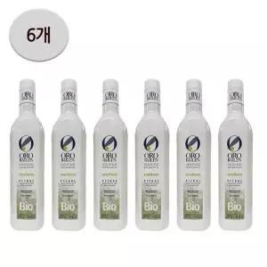 [오로바일렌] 엑스트라버진 올리브오일 바이오 피쿠알 500ml 6개 -SDL-
