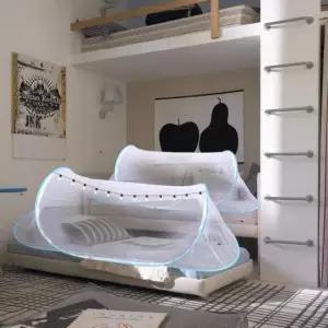 원터치 모기장 아기 침대 방충망 (WFJYBCC)