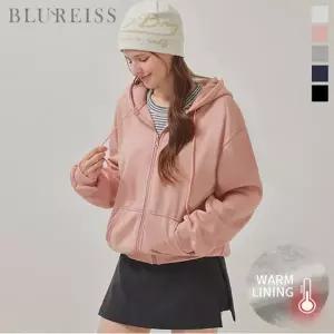 [블루레이스] [기모안감]후드 오버핏 점퍼_B5W1JP1341